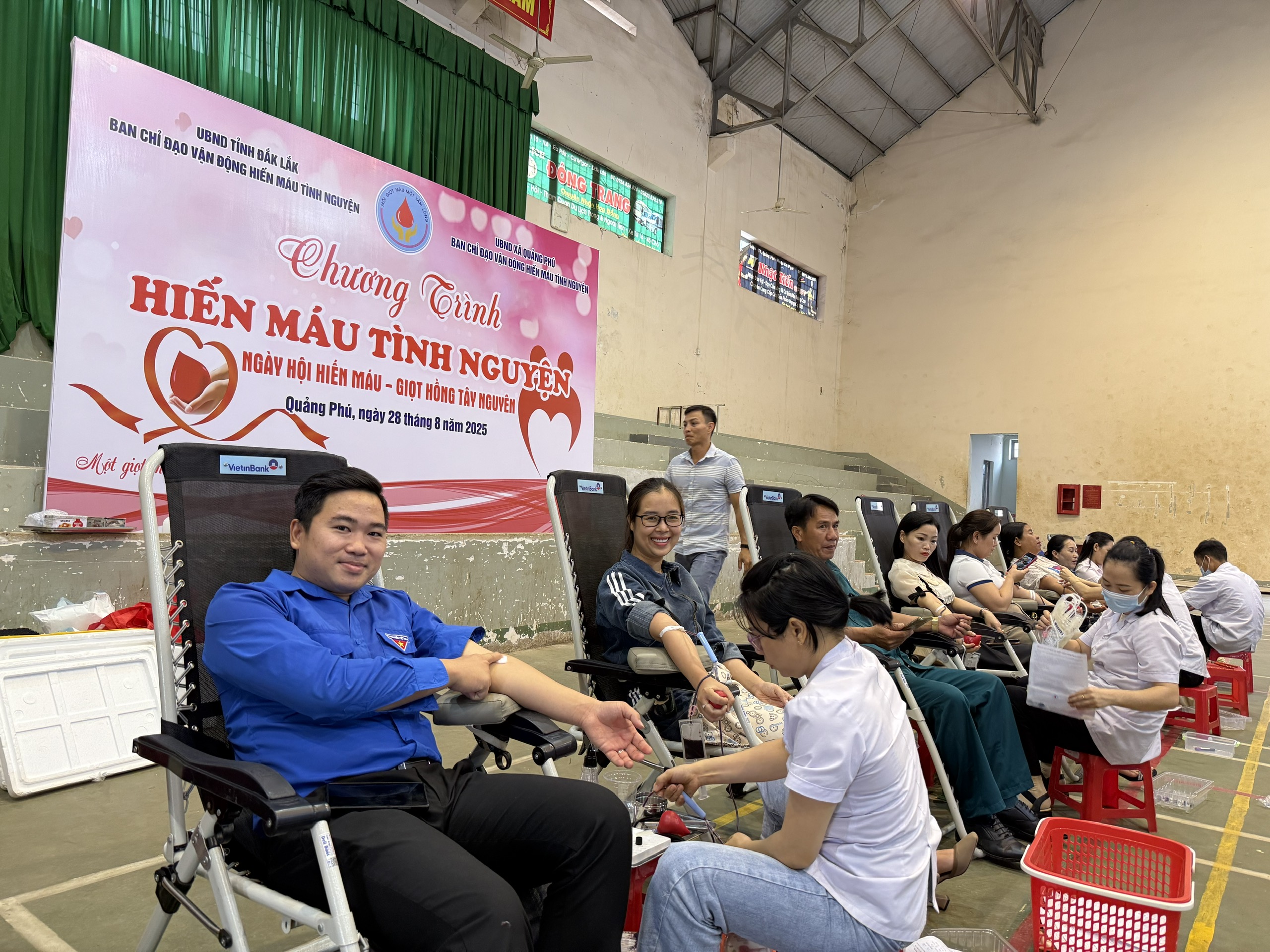 Lan tỏa phong trào hiến máu tình nguyện ở xã Quảng Phú